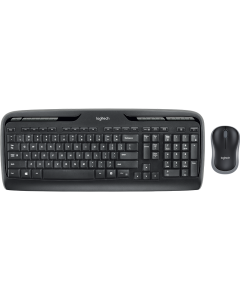 Logitech Wireless Mouse & Keyboard Combo Mk330 - Black