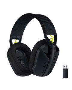 Logitech G435 Lightspeed Wireless Gaming Headset in Black and Yellow sold by Technomobi