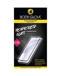 Body Glove Huawei P50 Tempered Glass Screen Protector in Black sold by Technomobi