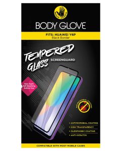Body Glove Huawei Y6P Tempered Glass ScreenGuard - Black       