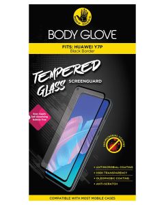 Body Glove Huawei Y7P Tempered Glass ScreenGuard - Black       