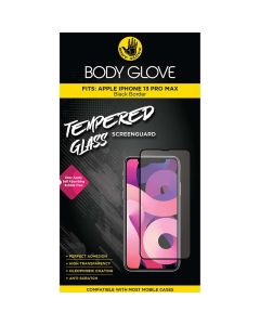Body Glove Apple iPhone 13 Pro Max Tempered Glass Screen Protector - Black