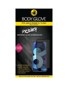 Body Glove Apple iPhone 13/13 Pro Privacy Tempered Glass Screen Protector