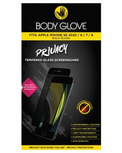 Body Glove Apple iPhone SE 20/8/7/6 Privacy Tempered Screenguard    