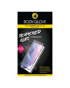Body Glove Samsung Galaxy S21 5G Tempered Glass Screenguard Edge - Black
