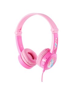 BuddyPhones Travel – With Mic - Pink