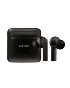 Burtone Metal Series True Wireless Earbuds in Black wsold by Technomobi