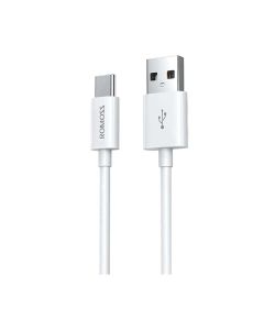 Romoss CB308 Type C to USB 1m Charging Data Cable - White