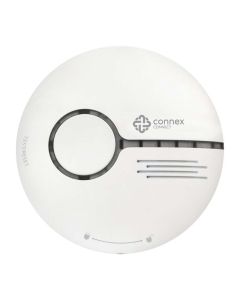 Connex Connect Smart WiFi Smoke Detector Alarm - White