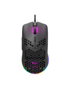 Canyon Puncher Wired Gaming Mouse With RGB Lights - Black