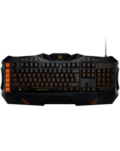 Canyon Fobos Wired Multimedia Gaming Keyboard With Lighting Effect US Layout - Black