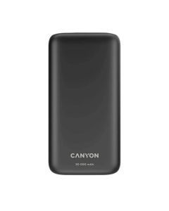 Canyon PB-301 LED 30000mAh PD 20W Powerbank - Black