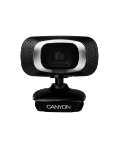 Canyon C3 720P HD Webcam - Black