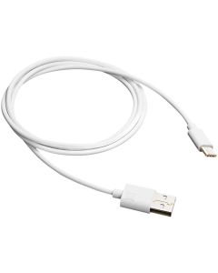 Canyon Charging & Data Transfering Cable USB to Type C 2.0 - White