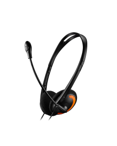 Canyon HS-01 PC Headset with Microphone - Black / Orange