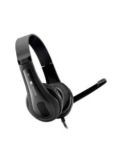 Canyon HSC-1 Basic PC Headset with Microphone in Black sold by Technomobi