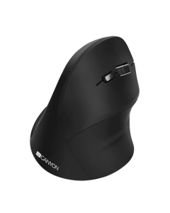 Canyon MW-16 Wireless Vertical Mouse With 6 Buttons in Black