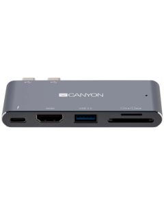 Canyon DS-5 Hub 5 in 1 Thunderbolt 3 4k - Space Grey