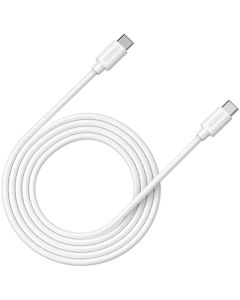 Canyon Fast Charging & AV Data Transfer cable USB-C to USB-C - White