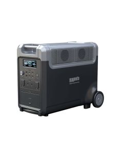 Magneto 3600W (3840WH) Portable Power Backup Station with LCD Display - Black