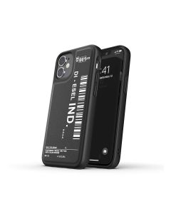 Diesel Apple iPhone 12 Mini Graphic Case  - Black/White