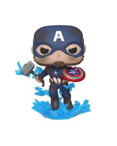 Funko Pop Marvel Avengers Captain America Broken Shield by Technomobi
