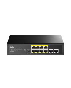 Cudy 10-Port 10/100Mbps Unmanaged PoE+ Switch sold by Technomobi