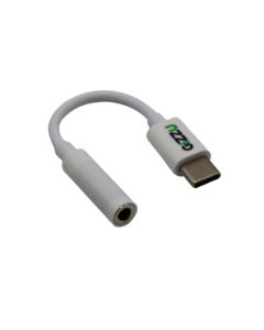 Gizzu USB Type C to 3.5mm Audio Adapter – White
