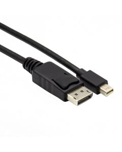 Gizzu Mini DP to DP 4k 30Hz/ 60Hz 1.8m Cable in Black sold by Technomobi