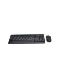 GoFreeTech Wireless Keyboard & Mouse Combo - Black