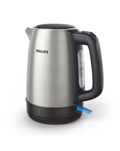 Philips Daily Collection Stainless Steel Kettle - Black / Silver