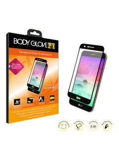 Body Glove Tempered Glass Screen Protector LG K10 2017 - Black
