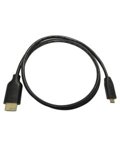 Snug Micro HDMI Cable TV Lead - Black