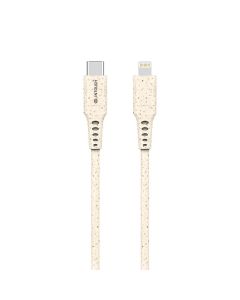 Intouch Eco Friendly USB Type C To Apple Lightning 2M Cable - White