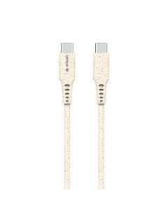 Intouch Eco Friendly USB Type C To USB Type C 2M Cable - White