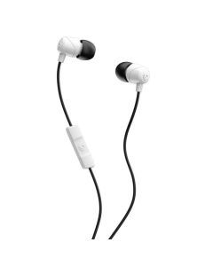 SkullCandy Jib In-Ear Headset with Mic - White/Black