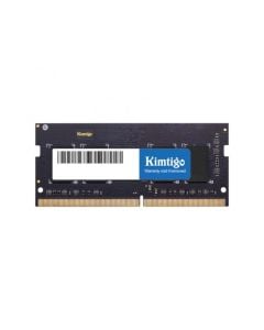 Kimtigo Cavalry 4GB DDR4 2666MHz SODIMM Notebook Memory - Black