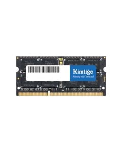 Kimtigo Cavalry 8GB DDR3 1600MHz SODIMM Notebook Memory - Black