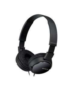 Sony MDR-ZX110 Wired Foldable Headphones in Black sold by Technomobi