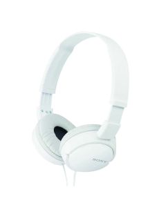 Sony MDR-ZX110 Wired Foldable Headphones - White