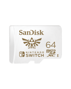 SanDisk MicroSDXC Card for Nintendo Cobranded 64GB , UHS-1, W 60MB/S