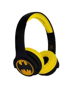 OTL Batman Symbol Kids Wireless Headset - Black/Yellow