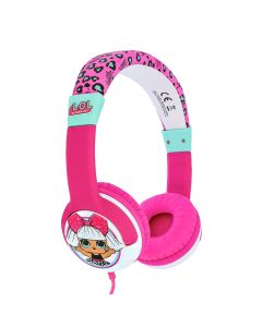 OTL L.O.L Surprise Bow Kids Headset - Diva Pink