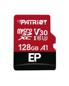 Patriot EP V30 A1 128GB Micro SDXC Card & Adapter