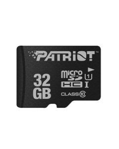 Patriot LX Class 10 32GB Micro SDHC Flash Memory Card - Black