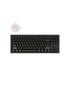 Keychron Q3 80% Brown Switches Aluminium RGB Wired Keyboard - Black