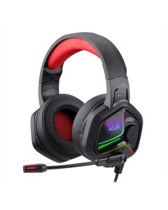 Redragon AJAX Wired Gaming Headset - Black/Red
