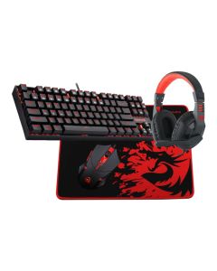 Redragon 4in1 Mechanical Gaming Combo - Red/ Black