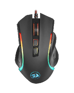 Redragon Griffin 7200Dpi Wired Gaming Mouse in Black sold by Technomobi