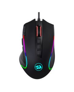 Redragon Predator 4000Dpi RGB Ergo Wired Gaming Mouse in Black sold by Technomobi